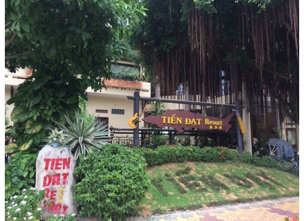 Sơn gỗ ngoài trời GORI đã có mặt tại Tiến Đạt Resort Mũi Né
