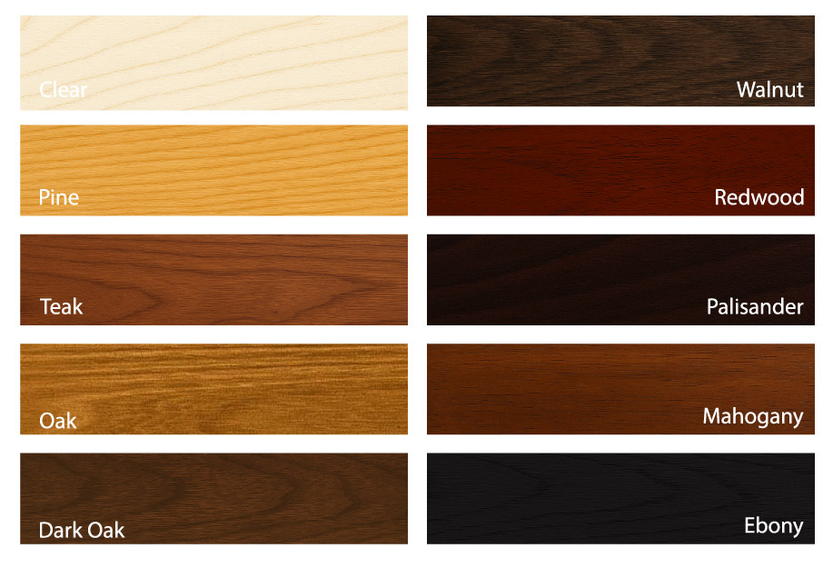 Bảng màu sơn gỗ ngoài trời Gori