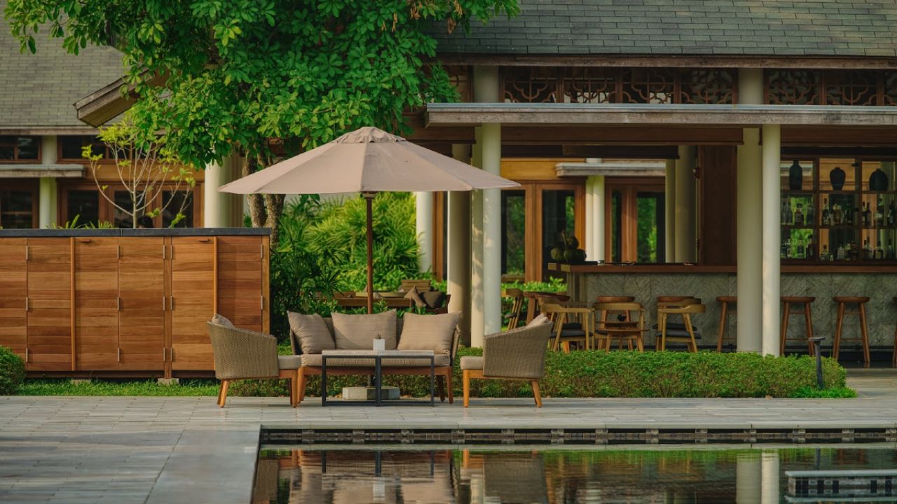 Resort 5 sao sử dụng Sơn gỗ ngoài trời cao cấp Gori 44 Facades